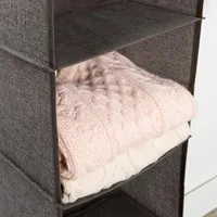 KSP Linea '6-Shelf' Hanging 6-Shelf Org. (Grey) 30 cm sq. x 127 cm