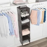 KSP Linea '6-Shelf' Hanging 6-Shelf Org. (Grey) 30 cm sq. x 127 cm