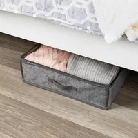 KSP Linea Underbed Storage Bag (Grey) 104 x 46 x 15 cm