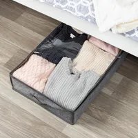 KSP Linea Underbed Storage Bag (Grey) 104 x 46 x 15 cm