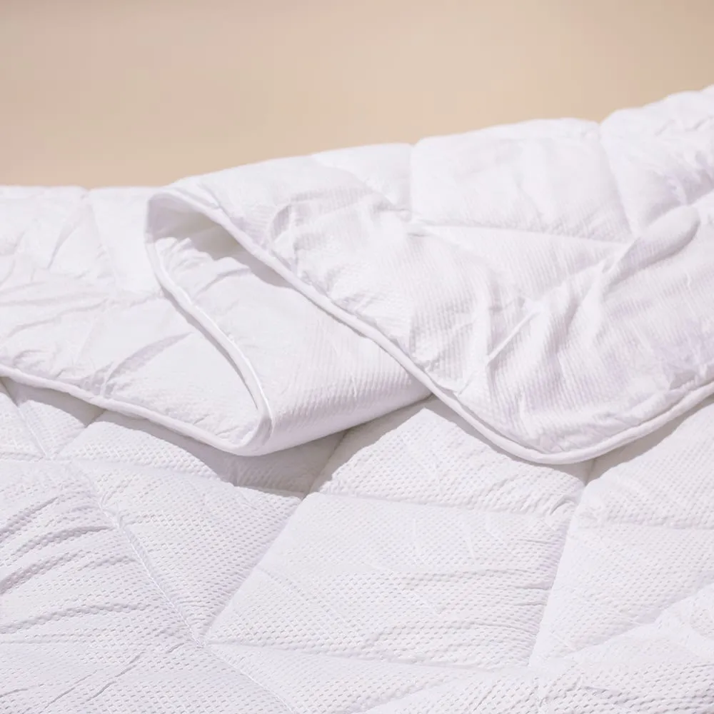 Home Aesthetics Waffle Weave Down Alternative Duvet (King)