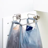KSP Max Over-Cabinet Bag Holder (Matte Nickel) 16.5 x 17 x 5 cm