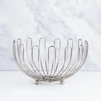 KSP Circ Fruit Basket (Matte Nickel) 30 cm dia. x 18 cm