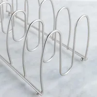 KSP Curvy Divided Kitchen Organizer (Matte Nickel) 33 x 13.5 x 14 cm