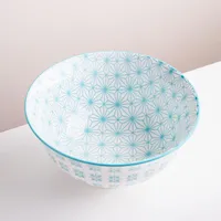 KSP Oishi 'Starburst' Stoneware Bowl - Medium (Light Blue)