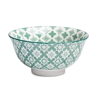 KSP Oishi 'Clover' Stoneware Bowl - Medium (Green)