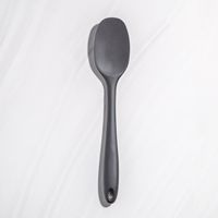 KSP Colour Splash Silicone Utensil Spoon (Black)