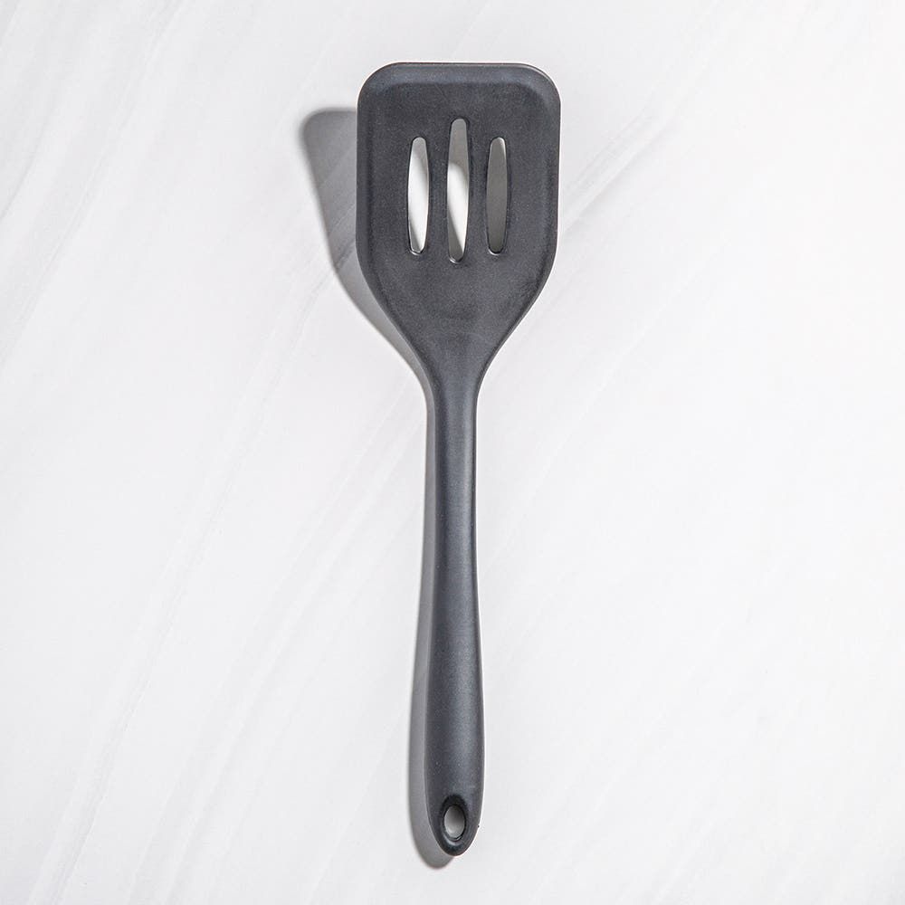 KSP Colour Splash Silicone Utensil Turner (Black)