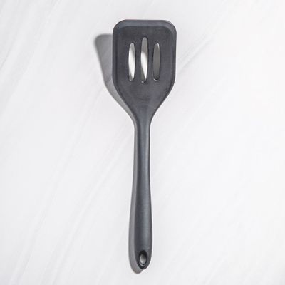 KSP Colour Splash Silicone Utensil Turner (Black)