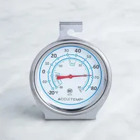 Accu-Temp Platinum Thermometer Fridge-Freezer (Stainless Steel)