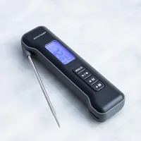 Accu-Temp Platinum Thermometer Digital Folding (Black)