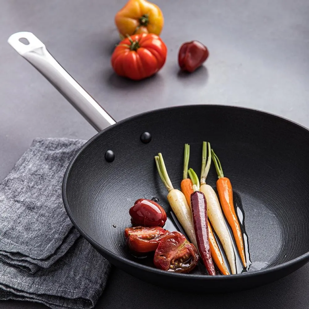 KSP Ultralite Cast Iron Non-Stick Wok