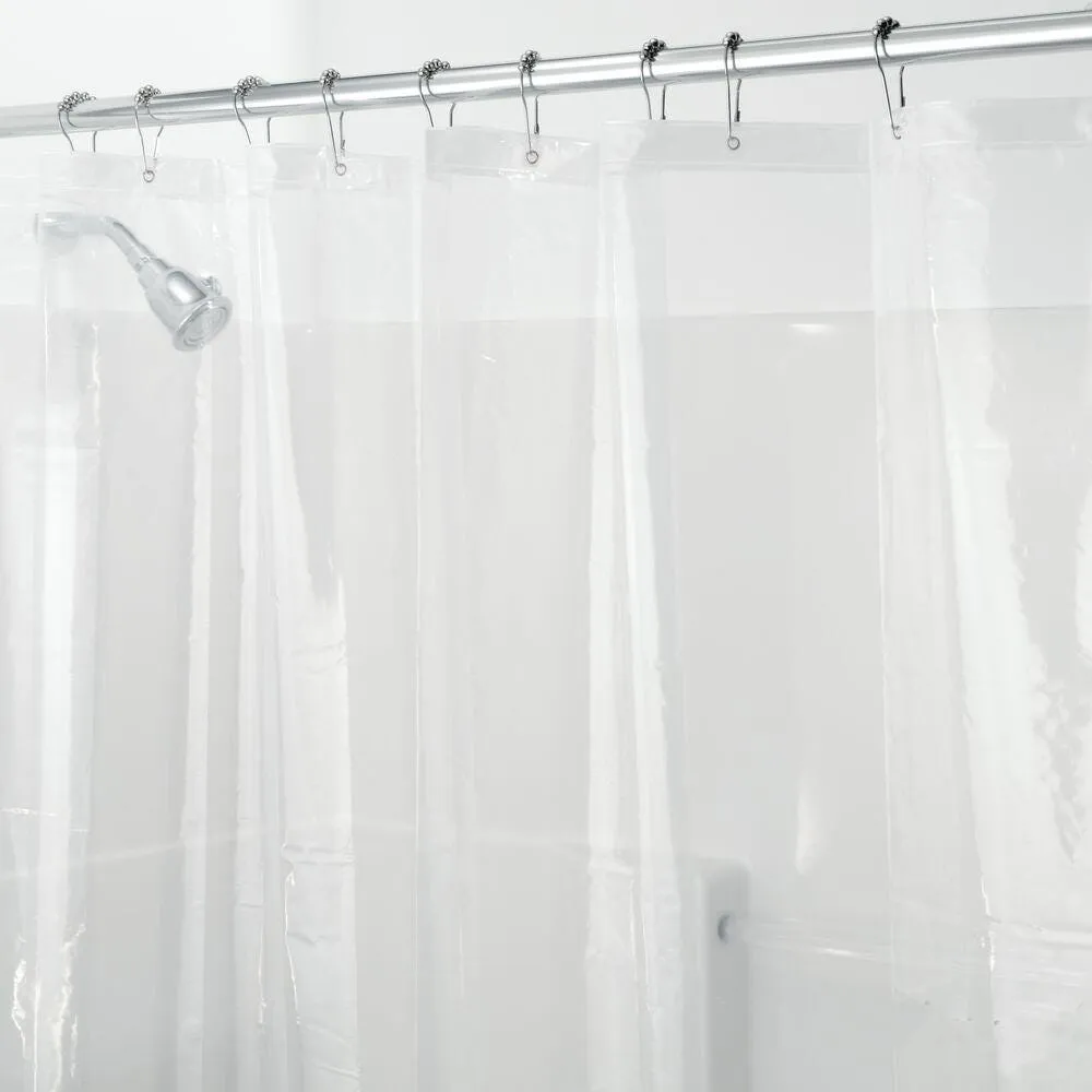 iDesign Peva '4.4-Gauge' Shower Curtain Liner (Clear)