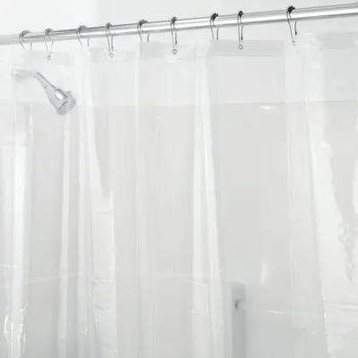 iDesign Peva '4.4-Gauge' Shower Curtain Liner (Clear)