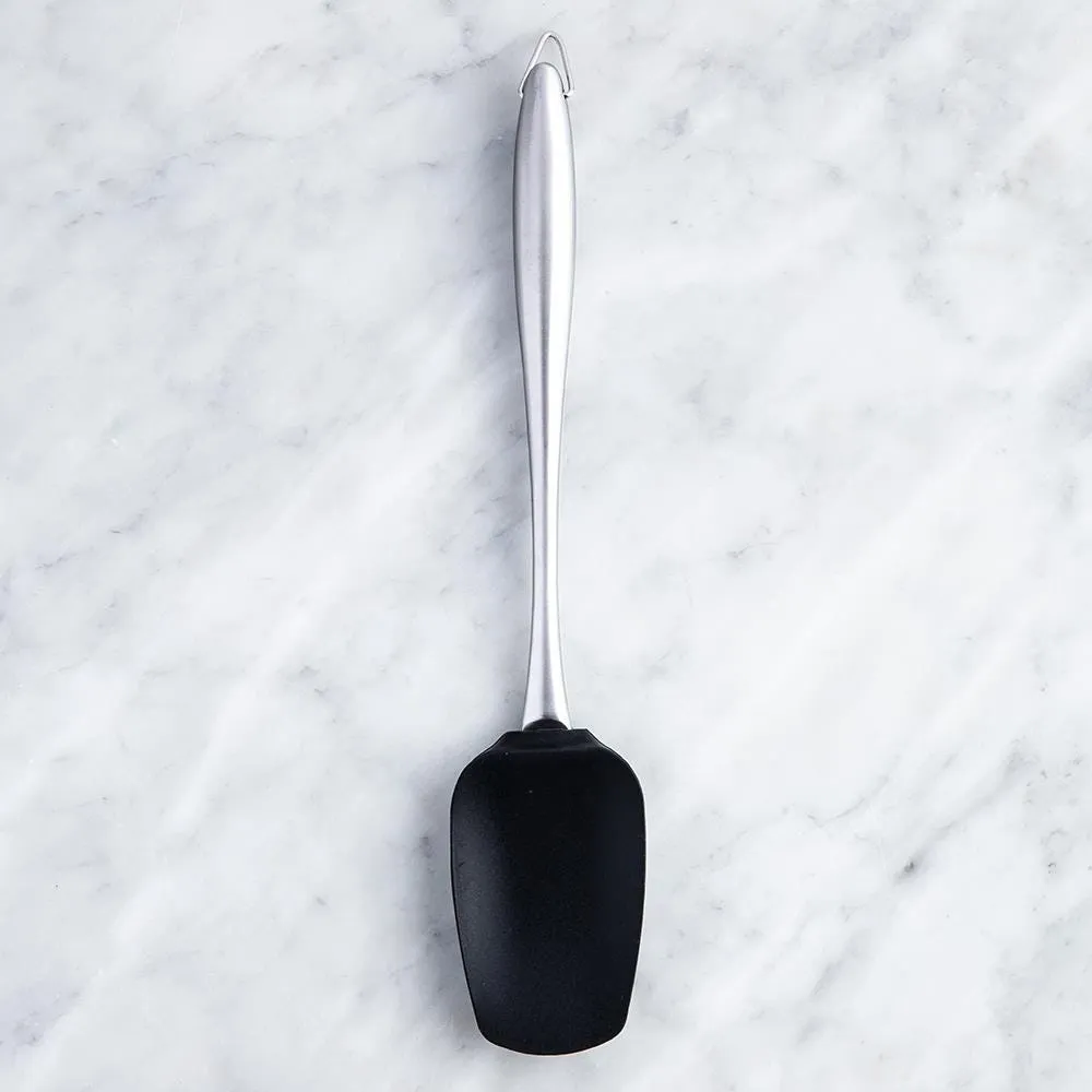 KSP Chroma Utensils Silicone Spoonula (Black)