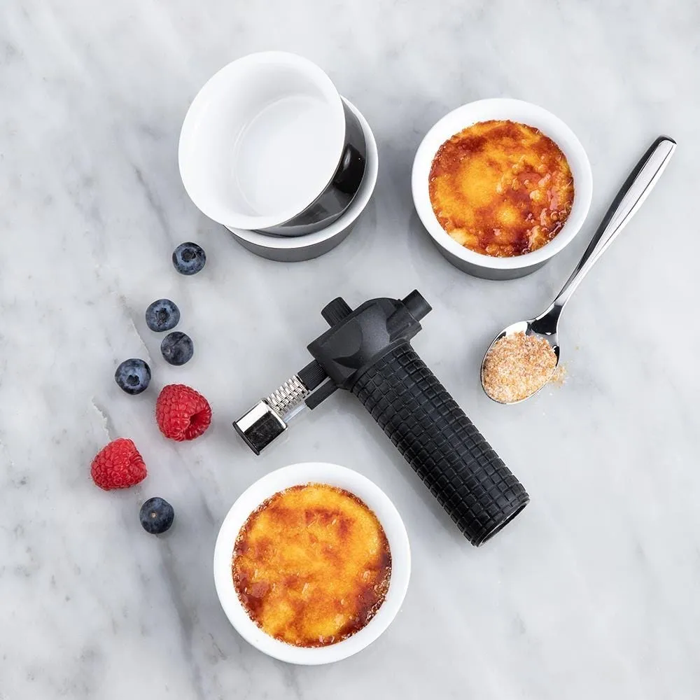 KSP Crackle Creme Brulee Torch with Ramekin