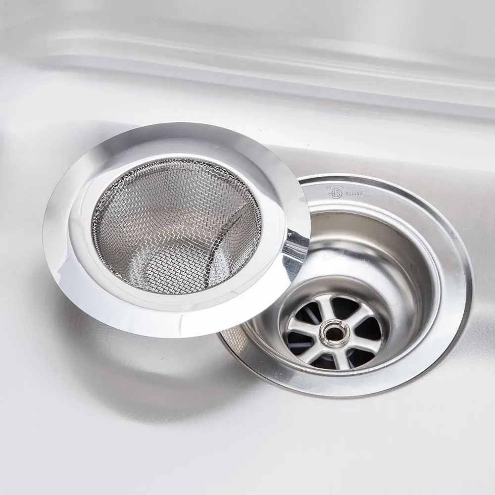 Luciano Anti-Clogging Mesh Sink Strainer (Stainless Steel)