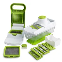 KSP Pro Chef 'All-In-1' Mandoline-Chopper S/10 (Green)