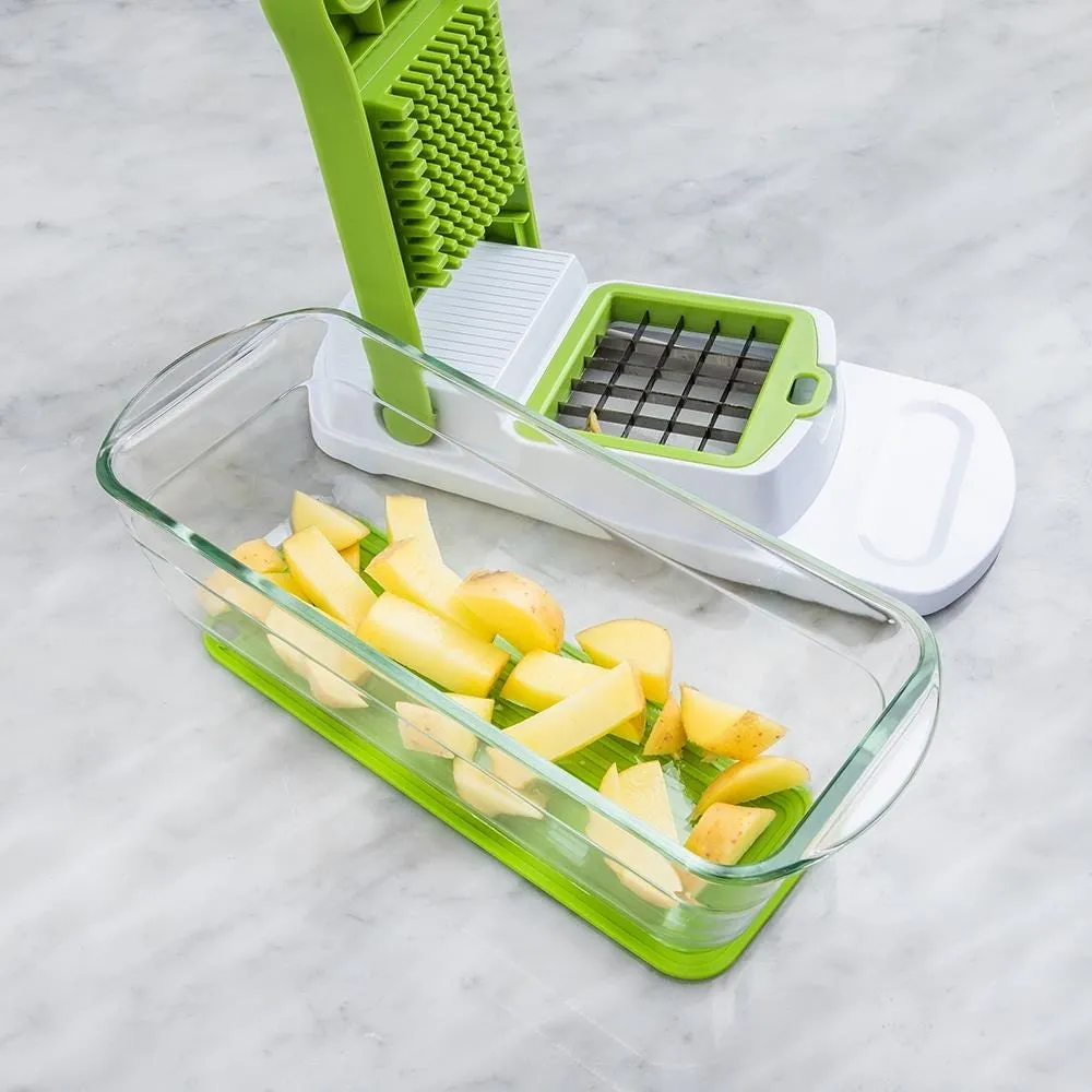 KSP Pro Chef 'All-In-1' Mandoline-Chopper S/10 (Green)