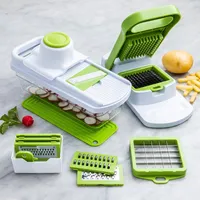 KSP Pro Chef 'All-In-1' Mandoline-Chopper S/10 (Green)