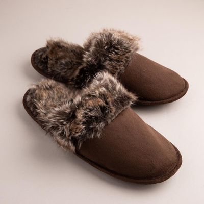 Every Sunday Ultra Soft 'Clog Style' Slippers Women (Brown)