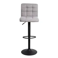 KSP Linea Poly Linen Bar Stool (Heather Grey)