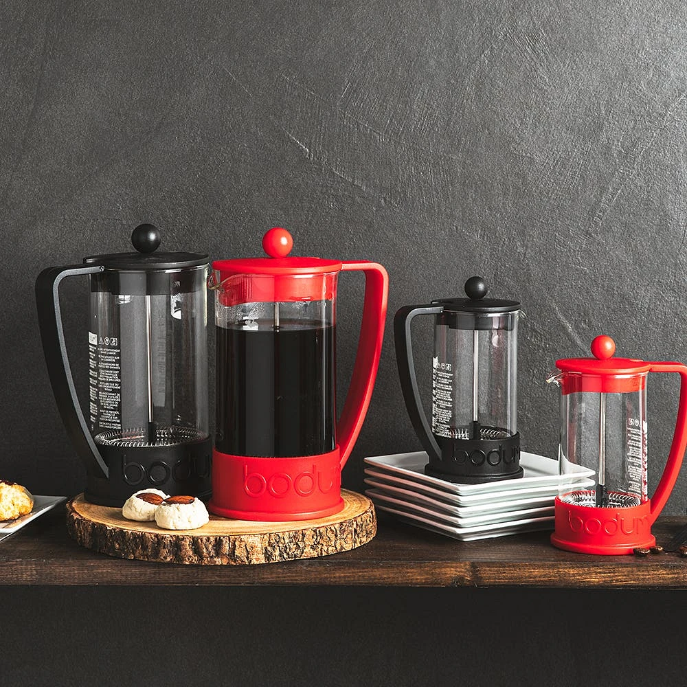 Bodum Brazil French Coffee Press (Black, 8-Cup)