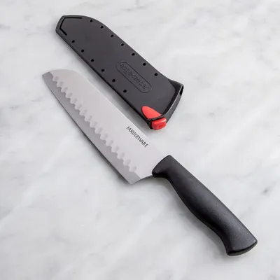 Farberware Edgekeeper Stamped Stainless Steel Chef Knife, 8