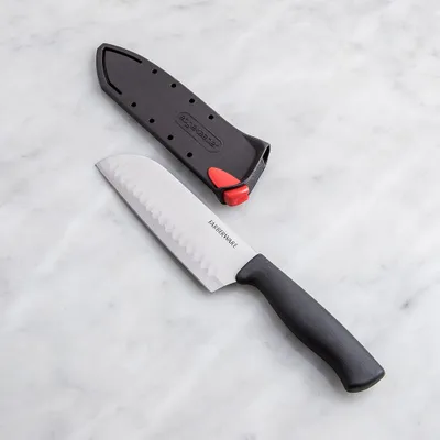 Farberware Edgekeeper Santoku Knife 5" with Sleeve (Black)