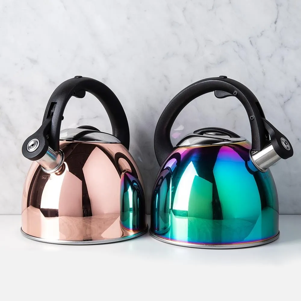 Farberware Dome Whistling Stovetop Kettle (Iridescent)