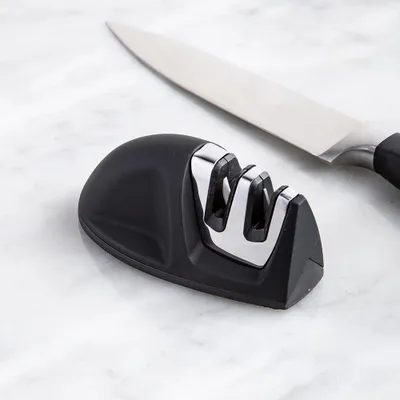 Farberware Easy Grip Mouse Knife Sharpener (Black)