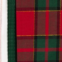 Harman Christmas 'Traditional Check' Kitchen Towel 18x26" - Set of 3