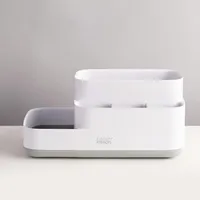 Joseph Joseph Smart Bath Easy-Store Bathroom Caddy (White/Grey)