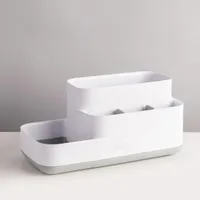 Joseph Joseph Smart Bath Easy-Store Bathroom Caddy (White/Grey)