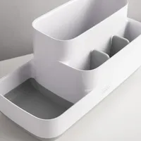 Joseph Joseph Smart Bath Easy-Store Bathroom Caddy (White/Grey)