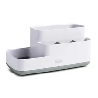 Joseph Joseph Smart Bath Easy-Store Bathroom Caddy (White/Grey)