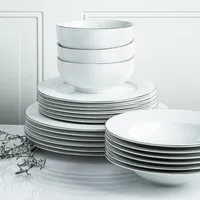 KSP A La Carte 'Diamond Platinum' Porcelain Side Plate