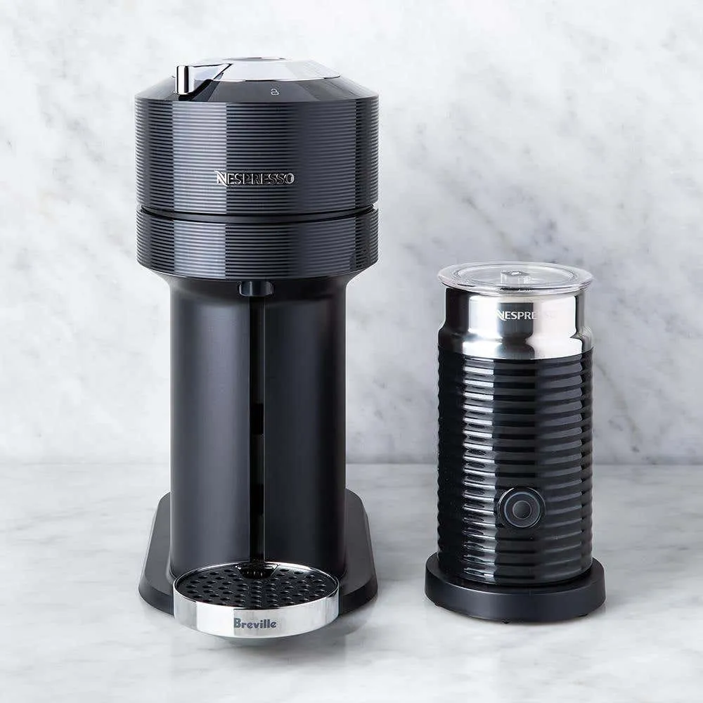 Nespresso Vertuo Next Espresso Maker with Milk Frother (Black)