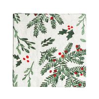 Harman Christmas 3-Ply 'Holly' Paper Napkin (Red/Green)