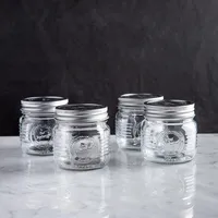 KSP Old Fashion Glass Mason Jar - Set of 4