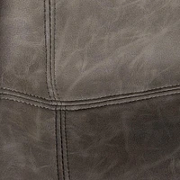 KSP Dax Faux Leather Bar Stool (Dark Grey)