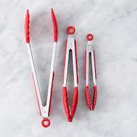KSP Grip Silicone Tong - Set of 3 (Red)