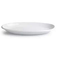 KSP Halo Porcelain Oval Platter (White)