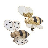 Kurt Adler Christmas 'Glitter/Shiny Bee' Ornament