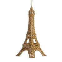 Kurt Adler Christmas 'Eiffel Tower' Ornament (Gold)