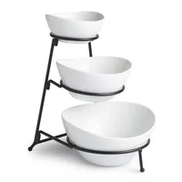 KSP Strata Porcelain Buffet Bowl (White)