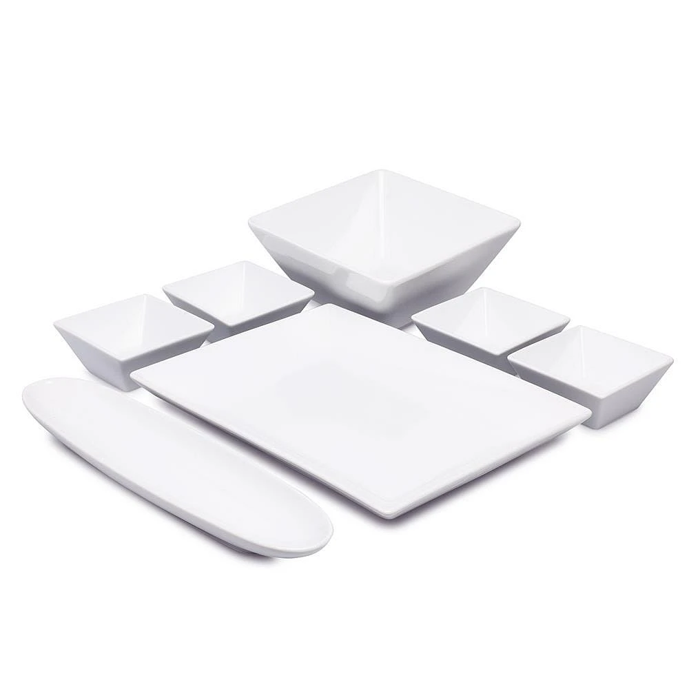KSP Savour Porcelain Entertainment Combo - Set of 7