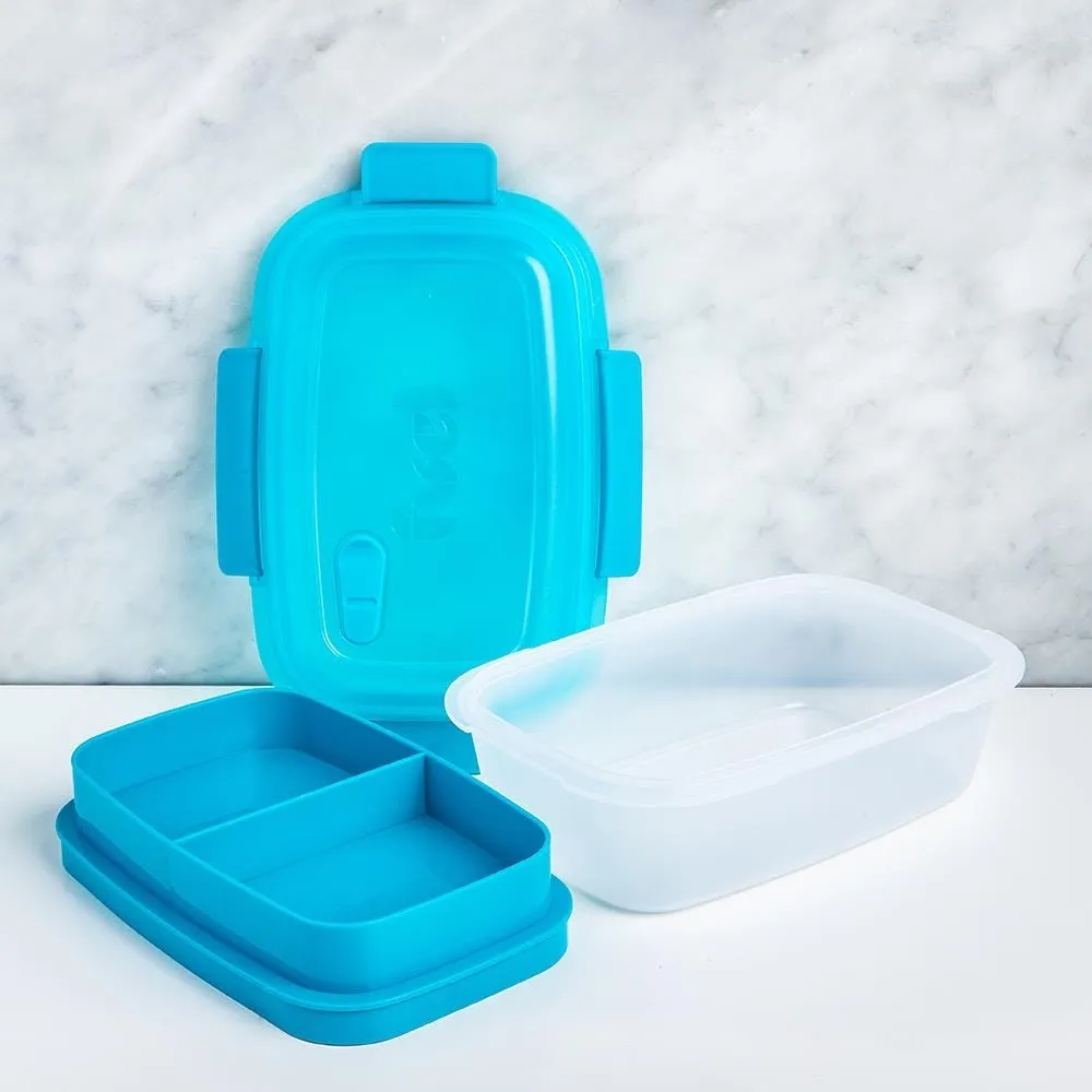 Fuel Primary Bento-Style Lunch Box (Teal)