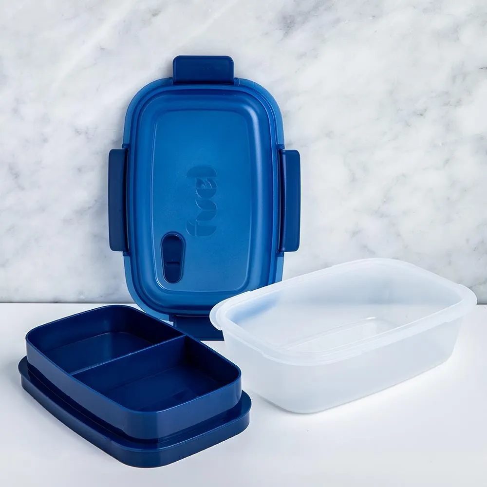 KSP Lunch Pop! Bento 'Rectangle' Silicone Food Container (Asstd.)