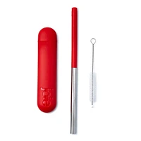 Joie On The Go Reusable Straw with Storage Case (Asstd.)